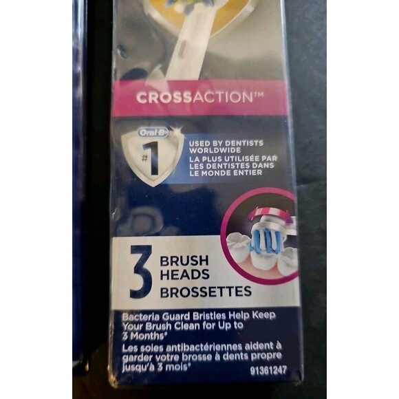 6 ORAL-B Replacement Toothbrush Teeth Tooth Brush Heads 2 - 3Packs (2 Diff Types - Picture 3 of 5